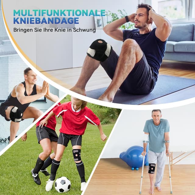 Thumbnail 5 de Kniebandage Knie Stabilisierung Meniskus