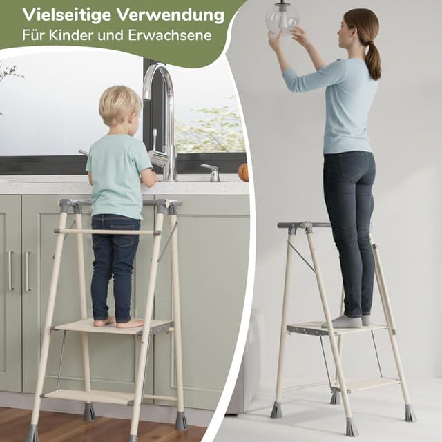 Thumbnail 6 de DEANIC Lernturm Klappbar 2 Stufen für Kinder