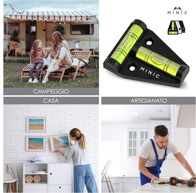 Detalle de MINIC Mini livella a bolla magnetica con base magnetica posteriore
