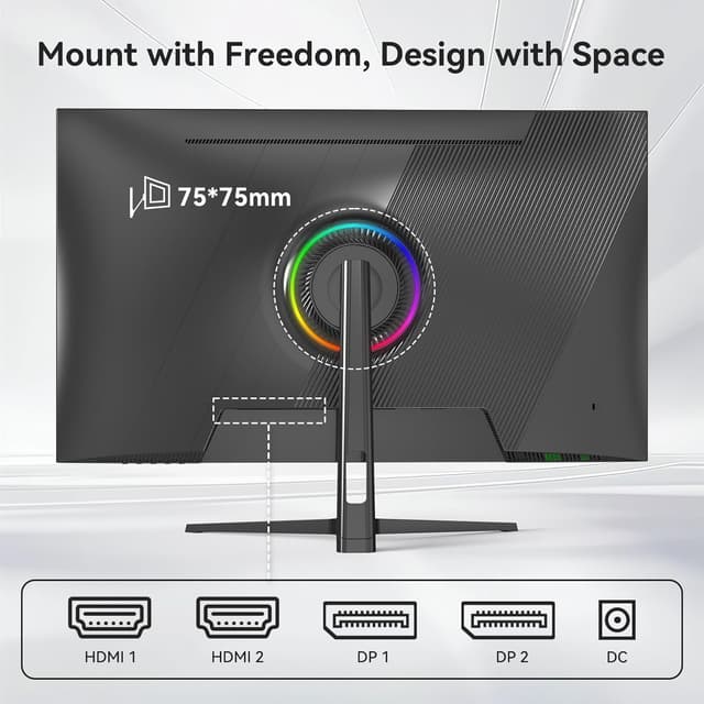 Thumbnail 6 de Raywego 4K 32-inch Office Monitor with IPS panel, 97% sRGB and eye-care