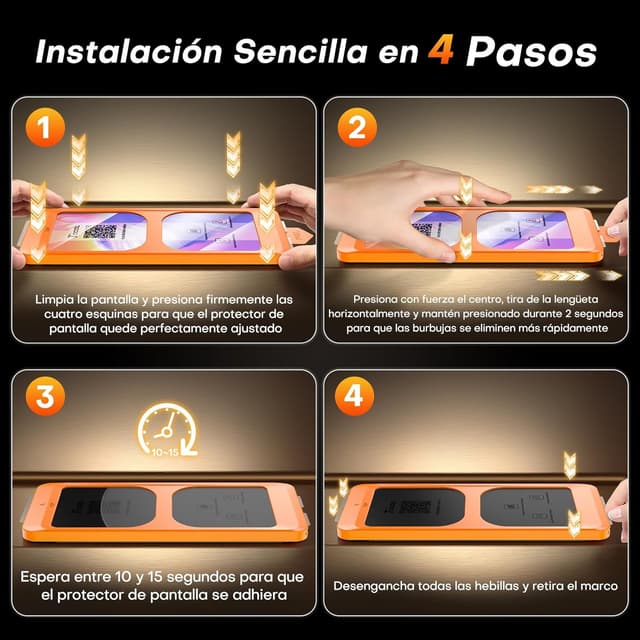 Thumbnail 3 de TOCOL Protector Pantalla Galaxy S26 Ultra 6,9" 9H