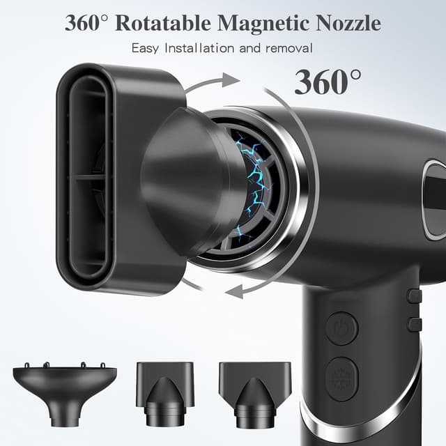 Thumbnail 2 de Slopehill Ionen Haartrockner 2000W — Reiseföhn