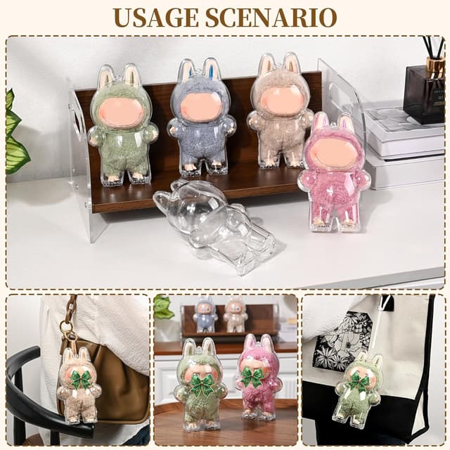 Thumbnail 5 de LABUBU Monsters Clear Protective Case 2-Pack