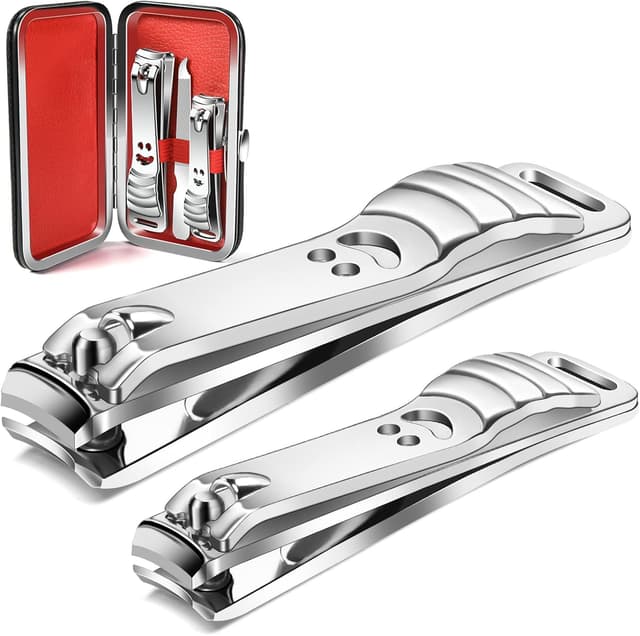 Detalle de longzon Nail Clippers 2-pack stainless steel nail clippers ✂