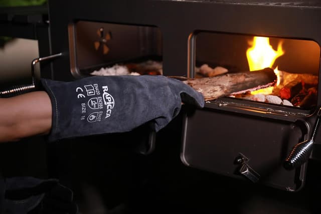 Detalle 2 de RAPICCA Fireplace Gloves 16 inch heat