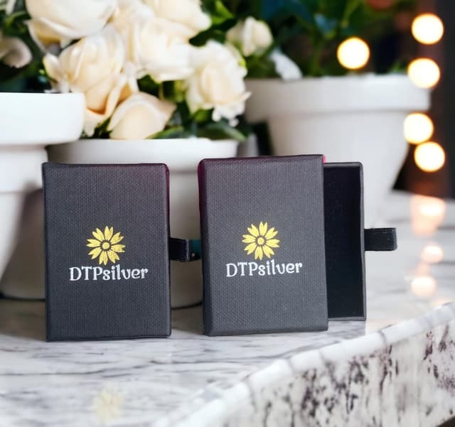 Detalle 2 de 925 Sterling Silber Ohrstecker 5 mm von DTPsilver