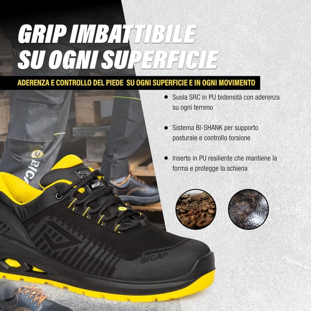 Thumbnail 4 de Bicap Aikido S3S scarpe antinfortunistiche ESD S3S