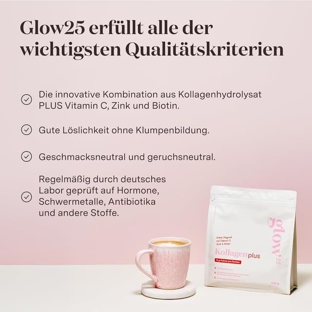 Detalle 2 de Glow25 Collagen Plus Pulver 450g