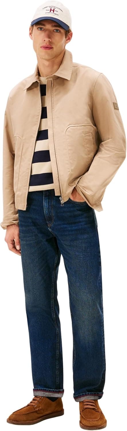 Detalle 2 de Tommy Hilfiger Men’s Regular Mercer Rgd Trey Indigo Jeans (MW0MW41887)