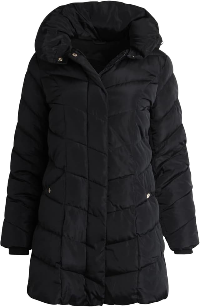 Detalle 2 de Steve Madden Womens Long Puffer Coat
