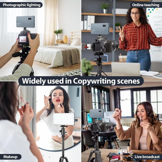 Thumbnail 6 de ENEGON 180 LED Lampe Vidéo 4000mAh