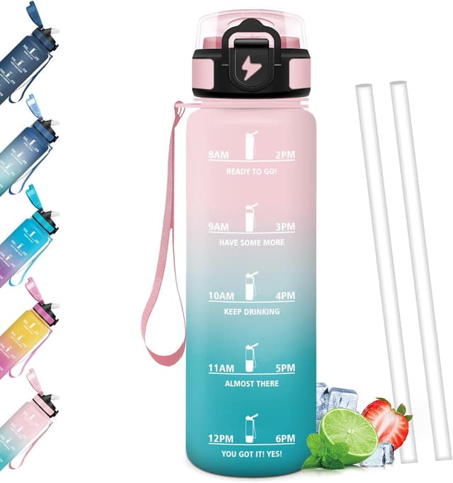 Detalle de Mulbijeo Gourde 1L avec paille