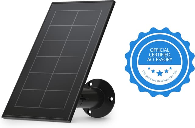 Detalle 2 de Arlo Pannello Solare 2,4 m Nero Compatibile Pro 3-5