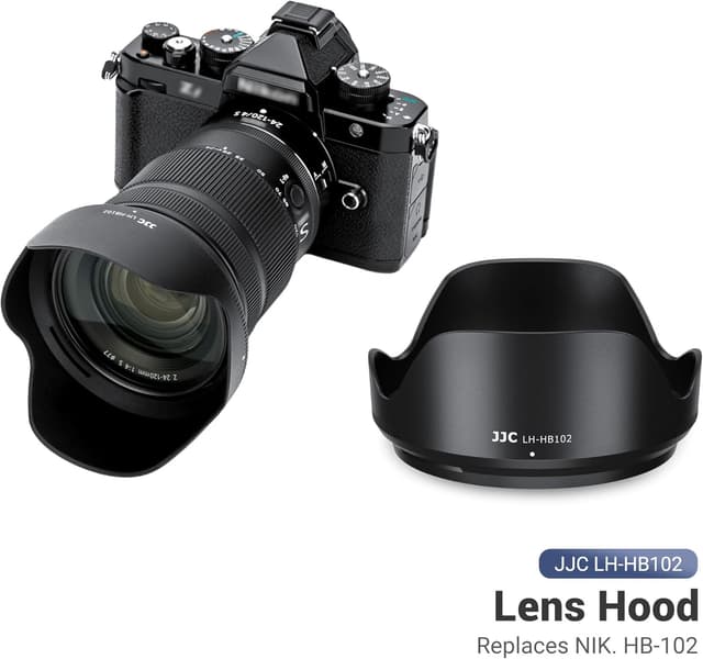 Thumbnail 1 de JJC HB-102 Lens Hood for NIKKOR Z 24-120mm f/4 77mm