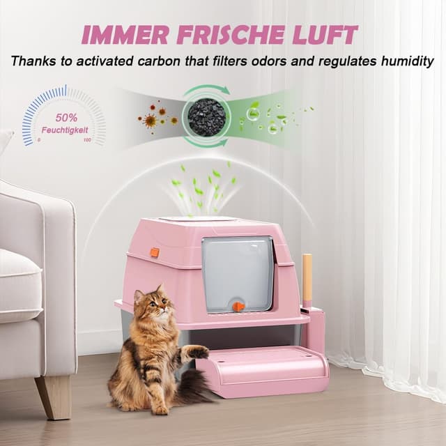 Thumbnail 6 de Stainless Steel Cat Litter Box XL 59.4 cm