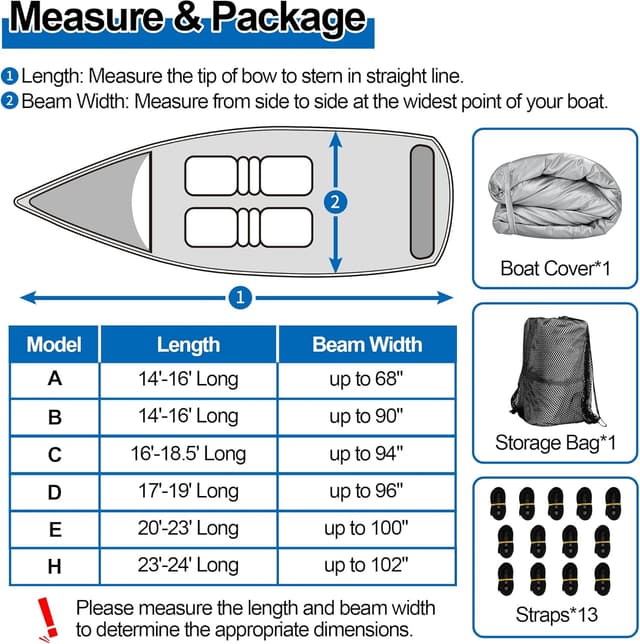 Thumbnail 5 de iCOVER Trailerable Boat Cover 17-19 ft ⛵