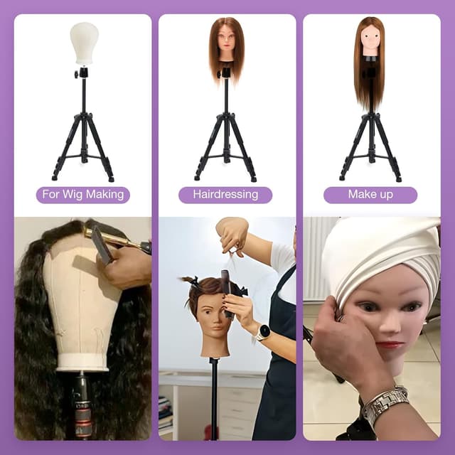 Thumbnail 3 de Neverland Wig Stand 55 Inches for Mannequin Heads