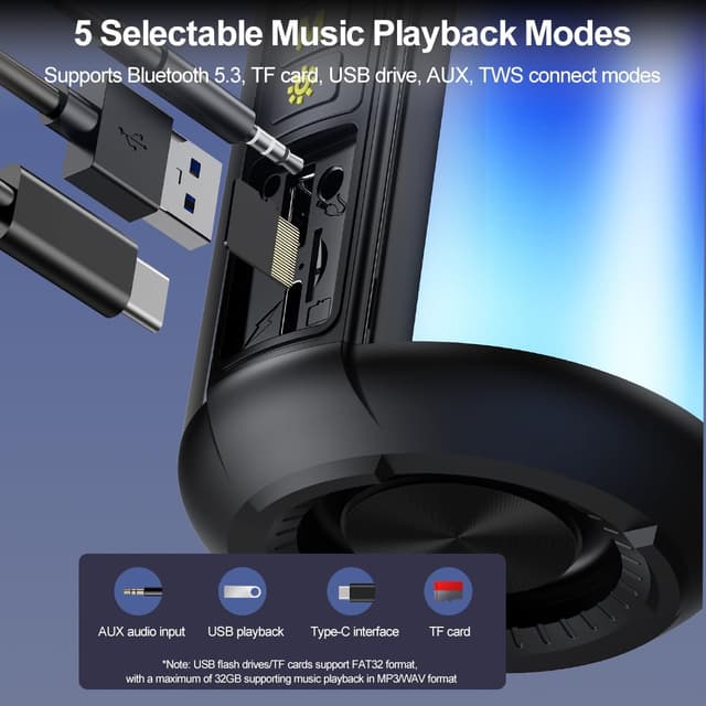 Detalle de CofunKool Portable Bluetooth Speaker 8W