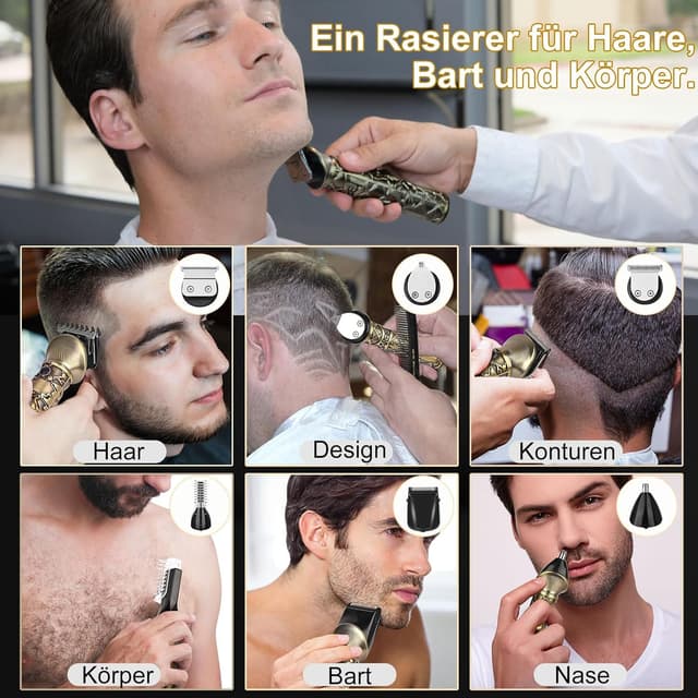 Detalle 1 de YIDON Haarschneidemaschine Pro 6 in 1