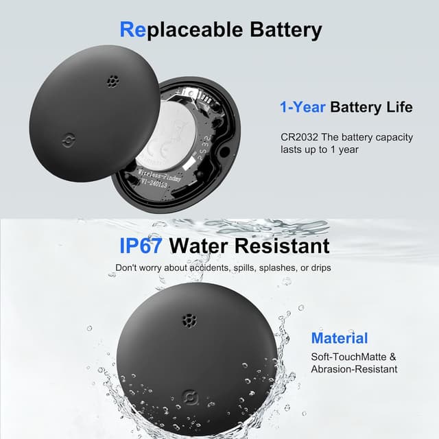 Thumbnail 5 de Android Tracker Tags 4 Pack 12-month battery