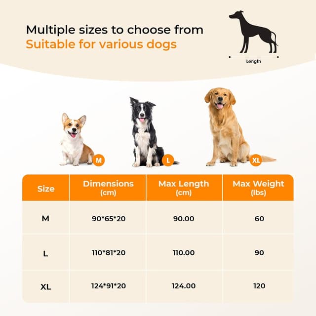 Thumbnail 6 de DOPEDIO Raised Dog Bed XL cooling breathable elevated pet bed