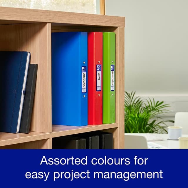 Detalle de Oxford A4 ring binders, 40 mm pack