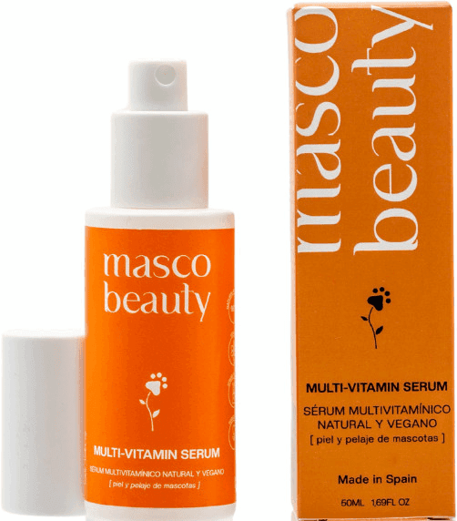Detalle de Masco Beauty Sérum Spray Multivitaminas para piel y pelaje de mascotas de 50 ml