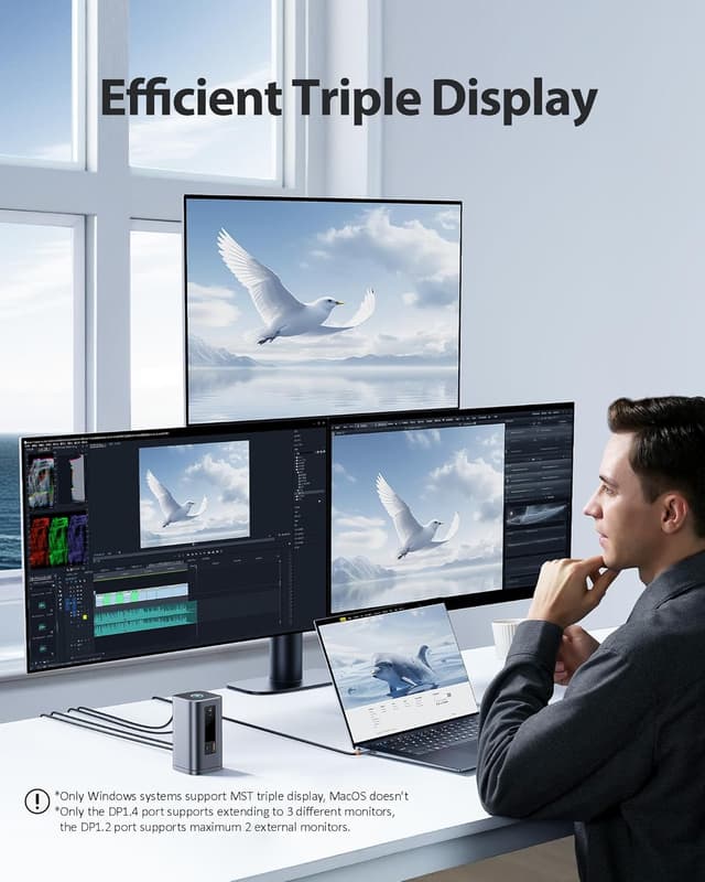 Detalle de Baseus Spacemate 11 in 1 Dock ⚙