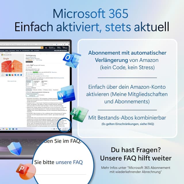 Thumbnail 2 de Microsoft 365 Family 1 Jahr – bis zu 6 TB Cloudspeicher 📂