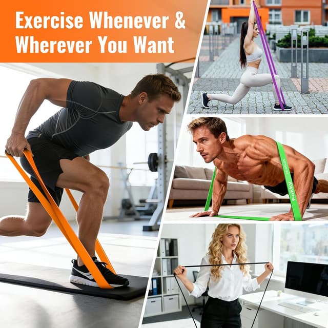 Thumbnail 5 de Fokky Resistance Bands Set 4 Stufen 🏋️♀