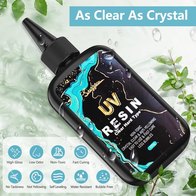 Detalle de Suzzam UV Resin Set 200 g für UV-Harz