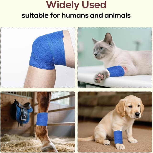 Thumbnail 6 de Cozary 12 rotoli bende elastiche autoadesive 2,5 cm x 4,5 m 🐾