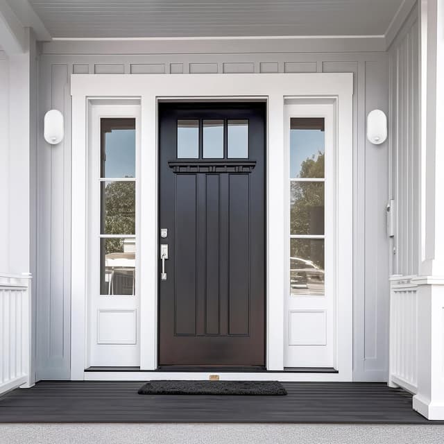 Detalle de M EGA MegaCube 18W LED PIR wall light