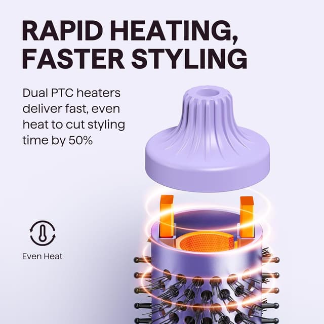 Thumbnail 5 de Wavytalk Thermobürste 38 mm — Glättbürste für Haar