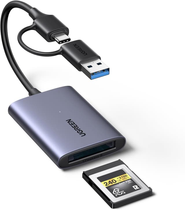 Detalle de UGREEN CFB CFexpress Type B Kartenleser 1250MB/s