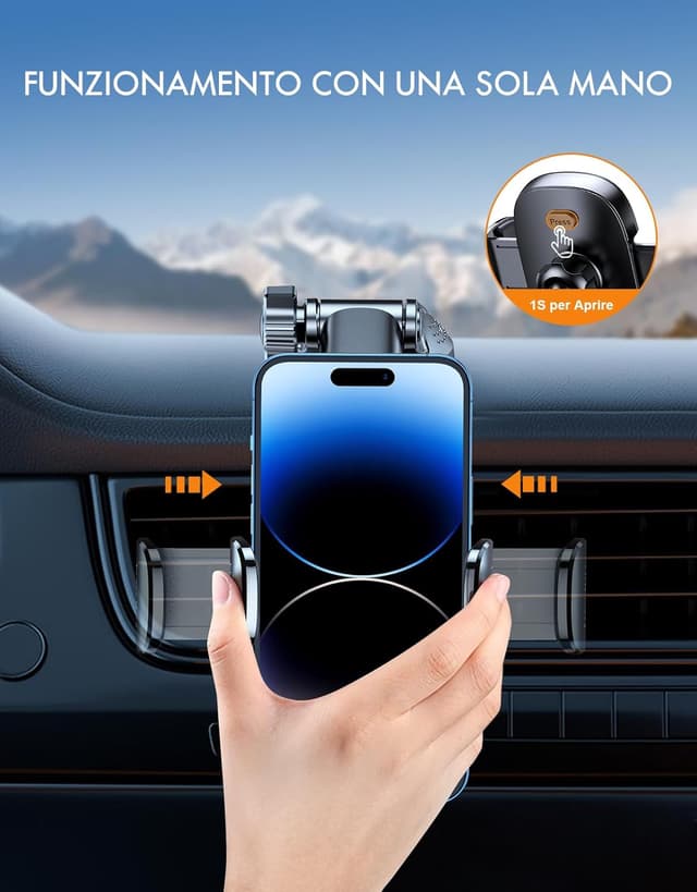 Thumbnail 5 de Mohard Porta Cellulare Auto supporto universale 4–7"