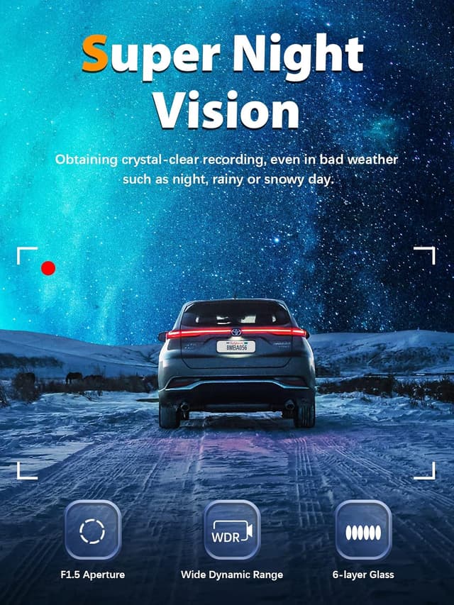 Thumbnail 6 de ARIFAYZ Q4 Dash Cam 4K