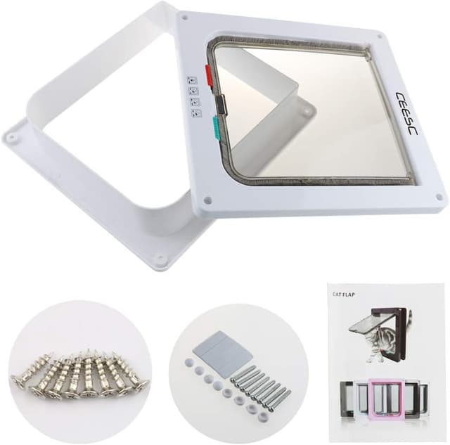 Detalle 2 de CEESC Große Katzenklappe 28 x 24,9 cm