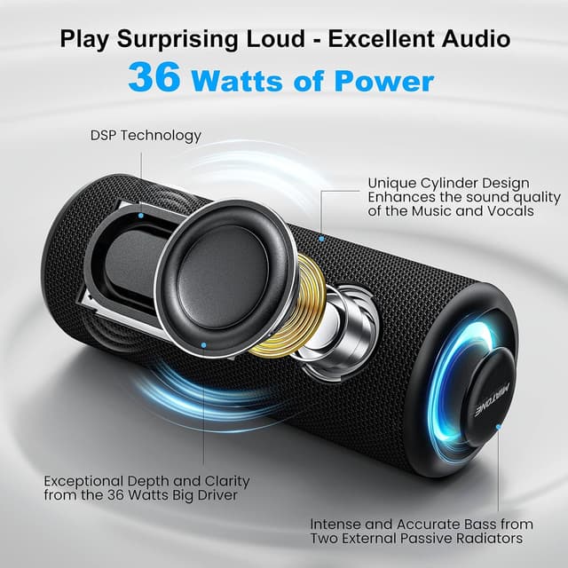 Thumbnail 1 de MIATONE 36W Bluetooth Speaker 5000mAh