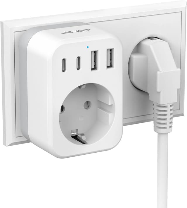 Detalle de Multiprise Murale JSVER 5 en 1 3600 W