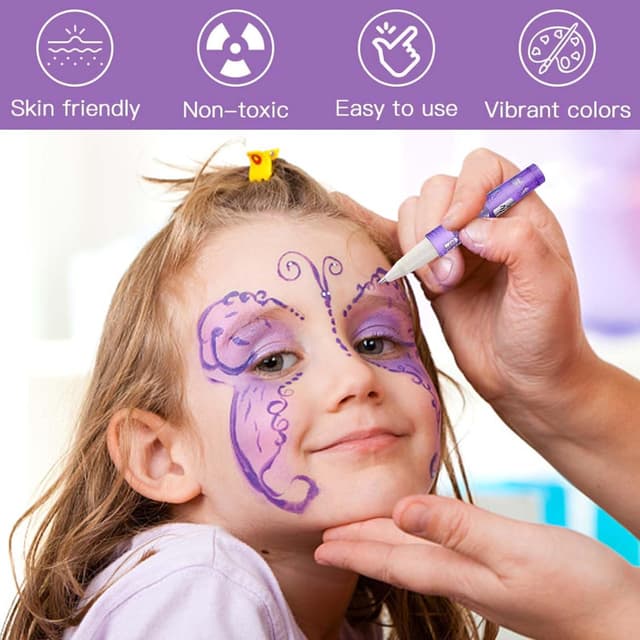 Thumbnail 2 de Mkitnvy 6 Rotuladores Tatuajes Niños