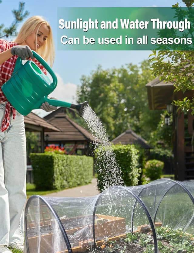 Detalle 2 de Wohohoho Garden Insect Mesh Netting 2m x 5m (6.6ft x 16ft) – ultra-fine plant covers for pest, bird and squirrel protection