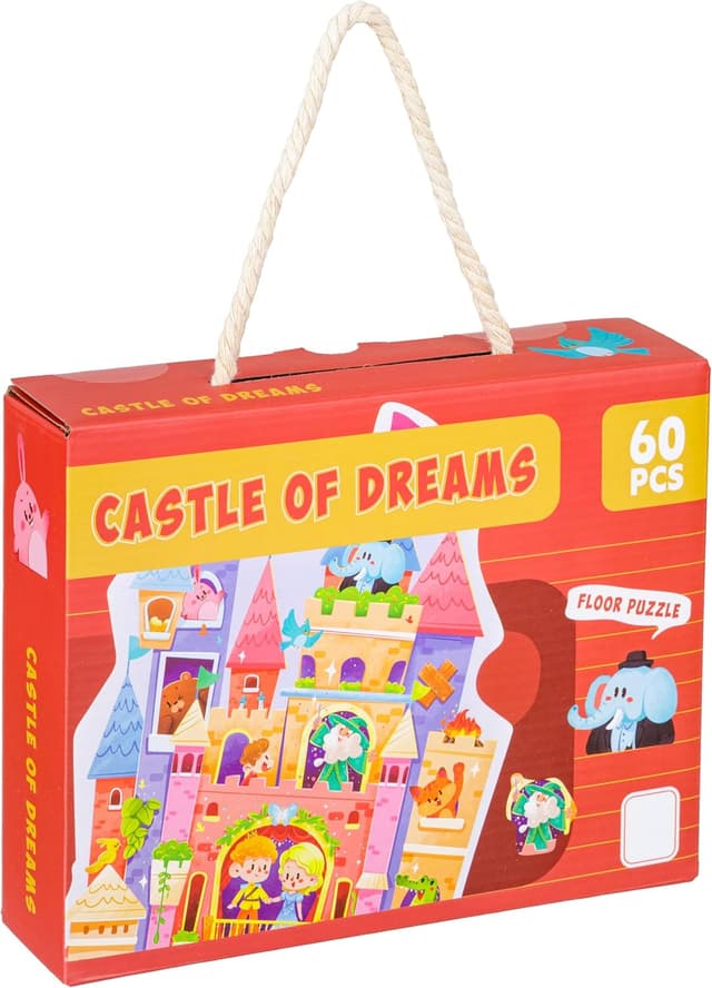 Thumbnail 6 de Baroni Toys Puzzle per Bambini “Animali” da 24 pezzi (3+) in cartone, 44x31 cm