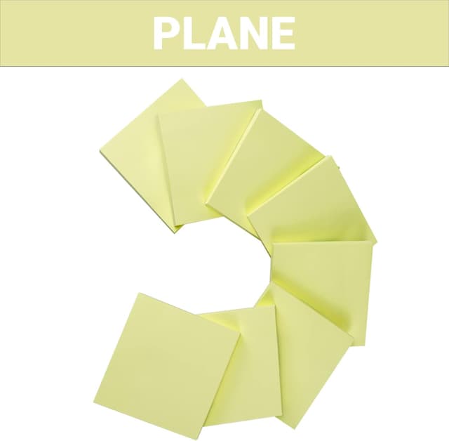 Detalle de Gelbe Haftnotizen im 12er-Set, 76 x 76 mm Classics – selbstklebende Sticky Notes (80 Blätter je Pad)