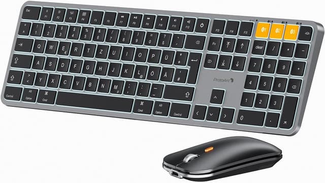 Imagen de ProtoArc KM100-A Kabelloses Tastatur‑Maus Set 1200 mAh en OfertitasTOP