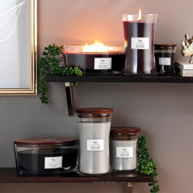 Thumbnail 5 de WoodWick Bougie Lavande et Cèdre moyenne