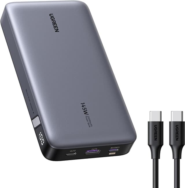 Detalle de UGREEN Nexode Power Bank 25000mAh 145W