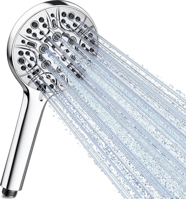 Detalle de Magichome Pro High Pressure Shower Head with 9 Spray Modes (Chrome, G1/2)
