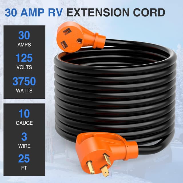 Thumbnail 5 de Nilight 30 Amp 25FT RV Extension Cord