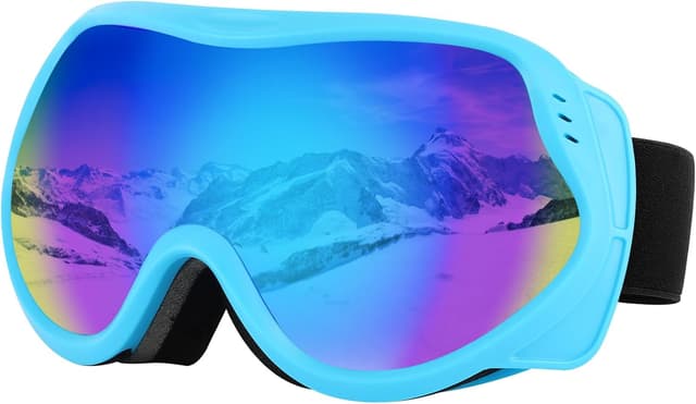 Detalle de SPEEDEVE Occhiali da Sci Maschera da Snowboard OTG con protezione UV e anti-nebbia